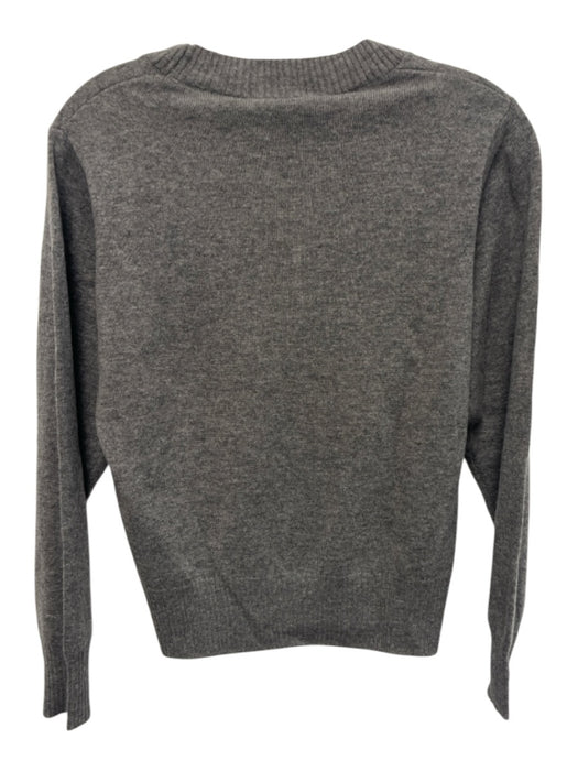 Sea New York Size XS Gray Wool & Cashmere Crew Neck Long Sleeve Fitted Sweater Gray / XS
