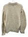 & Other Stories Size S Ivory White Wool & Alpaca Puff Shoulder Cardigan Sweater Ivory White / S