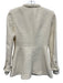 Tuckernuck Size XXS Cream Polyester Braided Detail Tweed Pockets Jacket Cream / XXS