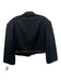 M. Woolf Size XS/S Black & White Trim 3/4 Sleeve One Button Blazer Jacket Black & White / XS/S