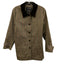 J Crew Size XS Tan, Brown, Red Cotton Plaid Corduroy collar Thigh Length Jacket Tan, Brown, Red / XS