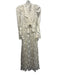 Dream Sister Jane Size XS White Viscose Satin Jacquard Floral Ruffle Dress White / XS