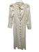 Reformation Size 0 White Cotton Button Front Long Sleeve Maxi Dress White / 0