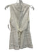 Posse Size XXS White Linen Button Front Vest Top Maxi Skirt Pockets Skirt Set White / XXS