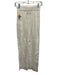 Posse Size XXS White Linen Button Front Vest Top Maxi Skirt Pockets Skirt Set White / XXS