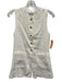 Posse Size XXS White Linen Button Front Vest Top Maxi Skirt Pockets Skirt Set White / XXS