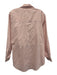 Le Superbe Size XS Blush Pink & White Cotton Pinstripe Jeweled Short Set Blush Pink & White / XS