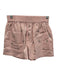 Le Superbe Size XS Blush Pink & White Cotton Pinstripe Jeweled Short Set Blush Pink & White / XS