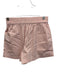 Le Superbe Size XS Blush Pink & White Cotton Pinstripe Jeweled Short Set Blush Pink & White / XS