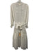 Waimari Size XS White Cotton Lace Maxi Button Front Long Sleeve Dress White / XS