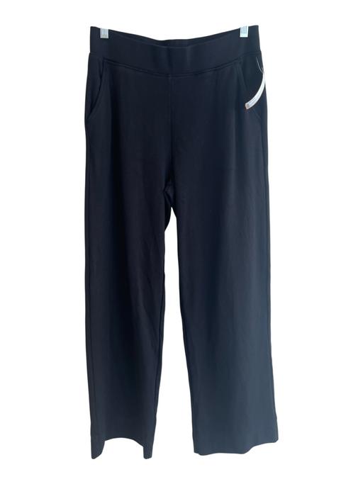 AYR Size Medium Black Pima Cotton Stretch Waist Side Pockets Straight Leg Pants Black / Medium