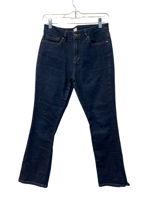 Ann Mashburn Size 28 Dark Wash Cotton High Rise 5 Pocket Flare Jeans Dark Wash / 28
