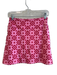 Golftini Size S Red & Pink Polyester High Rise Abstract Print pocket Skort Skirt Red & Pink / S