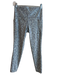 Athleta Size S Green Multi Polyester High Rise Side Pockets Abstract Leggings Green Multi / S
