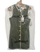 Veronica Beard Size 4 Olive Green Lyocell blend Sleeveless Button Front Dress Olive Green / 4