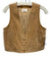 Sezane Size 36 Tan Goat Suede Sleeveless 3 button Vest Tan / 36