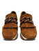 Softwaves Shoe Size 36 Brown Suede leather Fringe Chain Platform Loafers Brown / 36