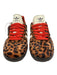 Adidas Shoe Size 6 Black, Brown, Orange Pony Hair Leather Detail Sneakers Black, Brown, Orange / 6