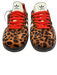 Adidas Shoe Size 6 Black, Brown, Orange Pony Hair Leather Detail Sneakers Black, Brown, Orange / 6