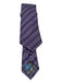 Haines & Bonner Purple & Silver Silk Medallion Men's Ties