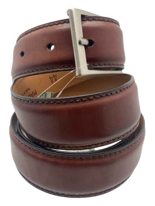 Magnanni Brown Leather Solid Men's Belt