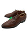 Santoni Shoe Size 10.5 Brown Leather Solid Dress Men's Shoes 10.5