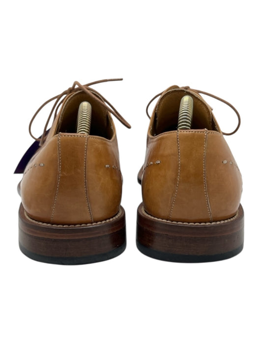 Mezlan Shoe Size 10 Tan Leather Solid Dress Men's Shoes 10