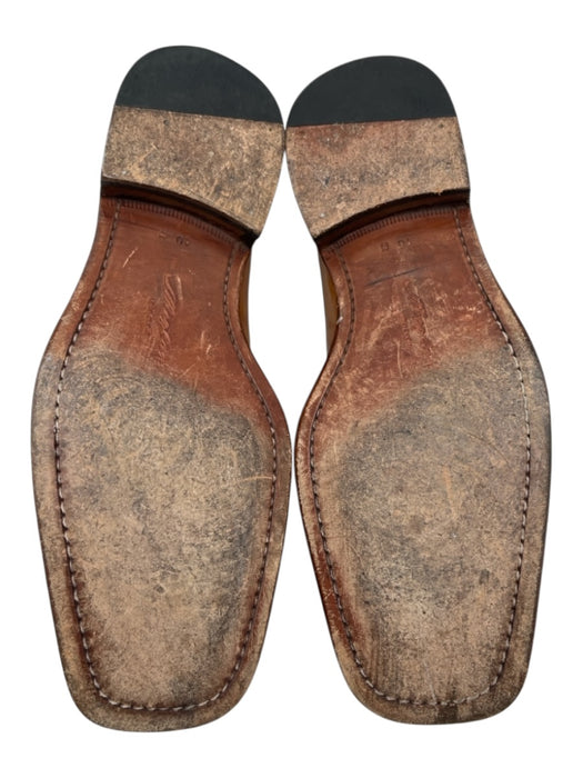 Mezlan Shoe Size 10 Tan Leather Solid Dress Men's Shoes 10