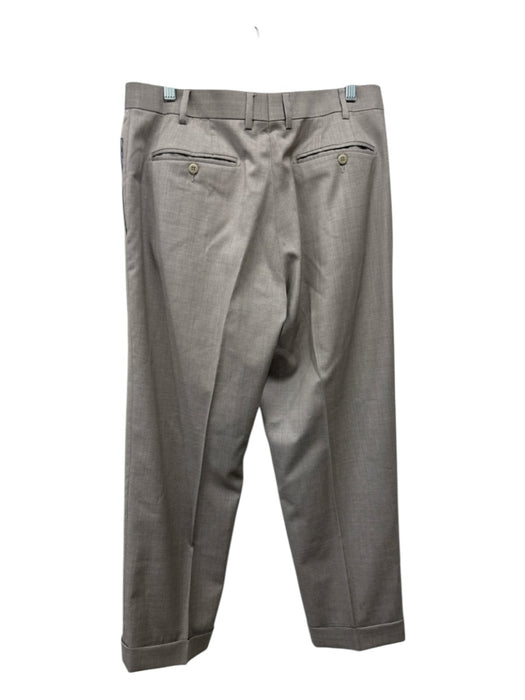 Zanella Size 34 Tan Wool Zip Fly Men's Pants Tan / 34