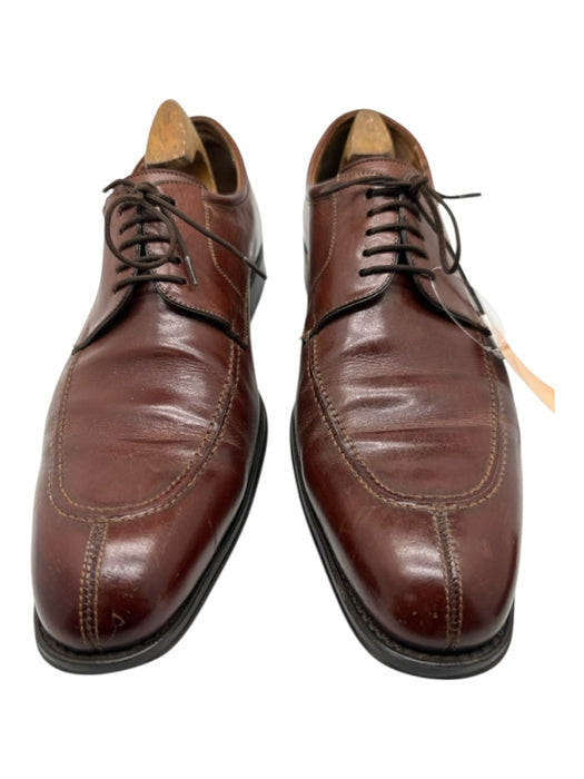 Mezlan Shoe Size 11.5 AS IS Brown Leather Solid Low Top Men's Shoes Brown / 11.5