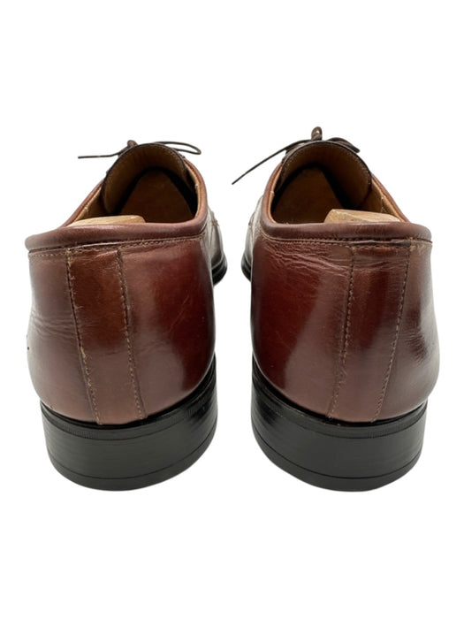 Mezlan Shoe Size 11.5 AS IS Brown Leather Solid Low Top Men's Shoes Brown / 11.5