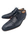 Borelio Shoe Size 13 Blue Leather Solid Dress Men's Shoes Blue / 13