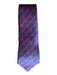 Hermes Blue & Red Silk Buckle Men's Ties Blue & Red