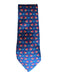 Hermes Blue & Red Silk Snails Men's Ties Blue & Red