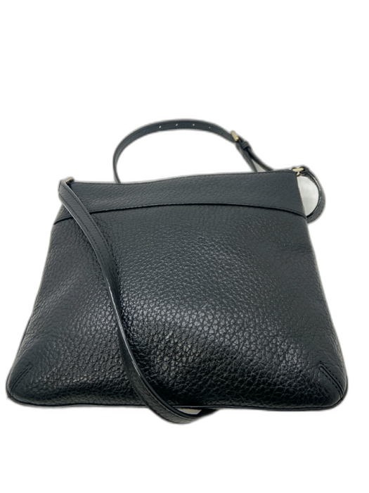 Kate Spade Black Leather Crossbody Gold Hardware Bag Black / Small