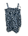 Tyler Boe Size XS Black, White & Blue Cotton Blend Abstract Long Sleeve Top Black, White & Blue / XS