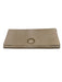 Halston Heritage Gold & Beige Leather Snake Print Clutch Glitter Bag Gold & Beige