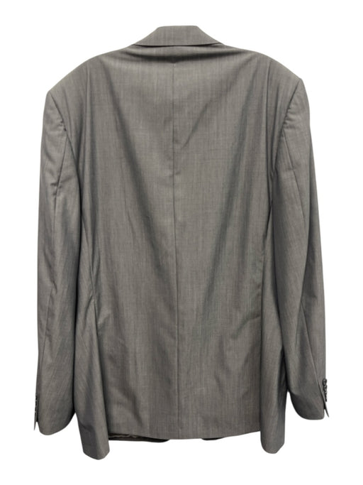 Baroni Gray Wool 2 Button Men's Blazer Gray / 50L