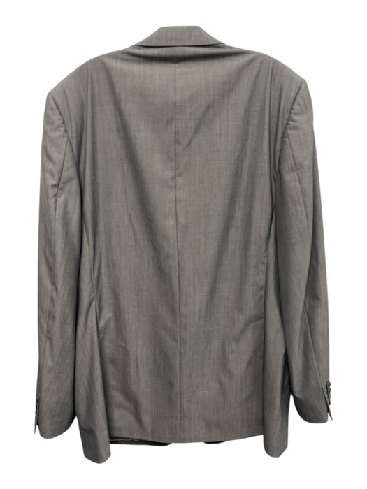Baroni Gray Wool 2 Button Men's Blazer Gray / 50L