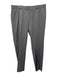 Miller Brothers Size 38 Light Gray Wool Solid Zip Fly Men's Pants Light Gray / 38
