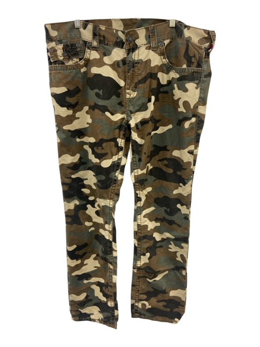True Religion Size 42 Green & Tan Camo Men's Pants Green & Tan / 42