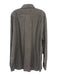 Peter Millar Size XXL Brown, Blue & White Cotton Button Down Long Sleeve Shirt Brown, Blue & White / XXL