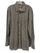 Peter Millar Size XXL Brown, Blue & White Cotton Button Down Long Sleeve Shirt Brown, Blue & White / XXL