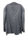 Hamilton Blue & Gray Wool Plaid 2 Button Men's Blazer Blue & Gray / Est XXL