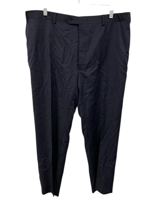 Canali Size 42 Navy Blue Wool Men's Pants Navy Blue / 42