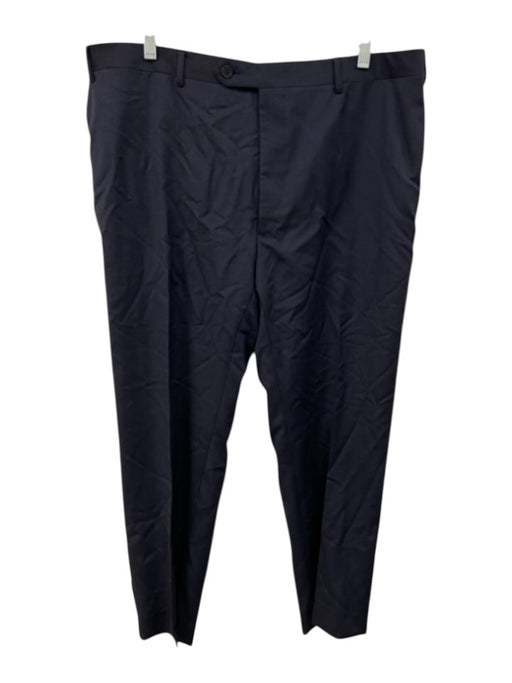 Canali Size 42 Navy Blue Wool Men's Pants Navy Blue / 42
