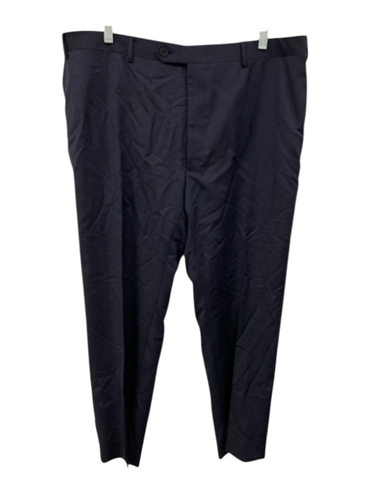 Canali Size 42 Navy Blue Wool Men's Pants Navy Blue / 42