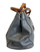 Dooney & Bourke Gray & Brown Leather Crossbody Strap Magnetic Close Bag Gray & Brown / M