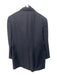 Brioni Navy Blue Wool Solid 2 Button Men's Suit Navy Blue / 52