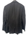 Ravazzolo Gray Wool Striped Double Breasted Men's Suit Gray / 56L